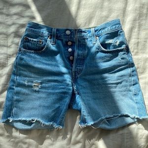 Levi’s 501 denim shorts
